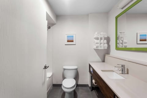 Free toiletries, hair dryer, towels, soap