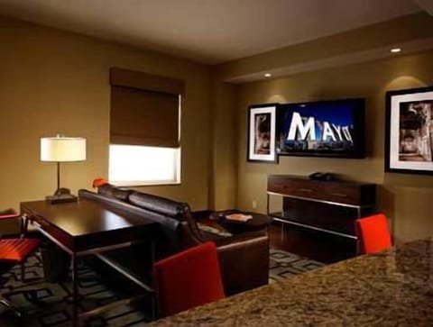 Luxury Double Room | Living area | LCD TV, iPod dock