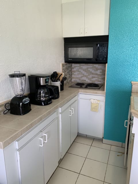 Premium Studio | Private kitchenette | Fridge, microwave, stovetop, blender