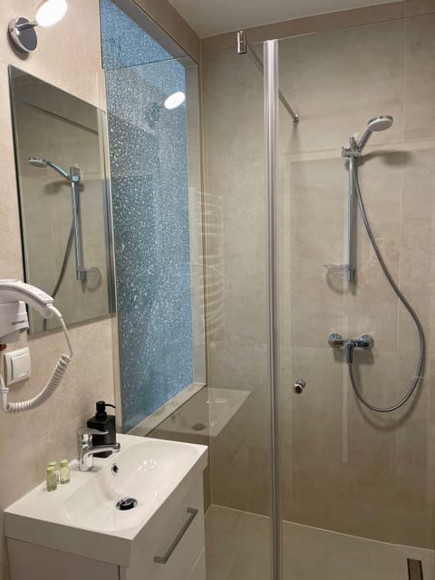 Double Room | Bathroom | Shower, free toiletries, hair dryer, towels