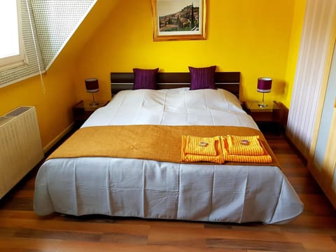 Down comforters, individually decorated, individually furnished