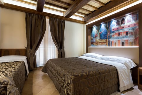 Superior Triple Room | 1 bedroom, Frette Italian sheets, minibar, in-room safe