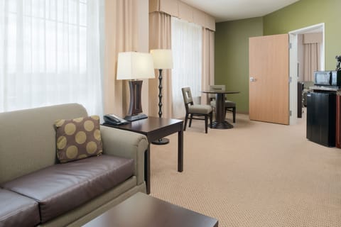 Suite, 1 Bedroom (with Living Area) | Hypo-allergenic bedding, pillowtop beds, blackout drapes