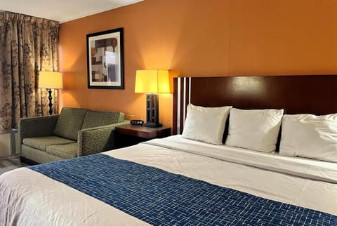 Standard Room, 1 King Bed | Desk, laptop workspace, blackout drapes, iron/ironing board