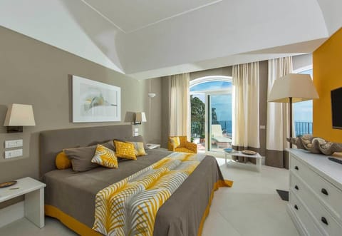 Grand Suite, Terrace, Sea View | Minibar, in-room safe, desk, free WiFi