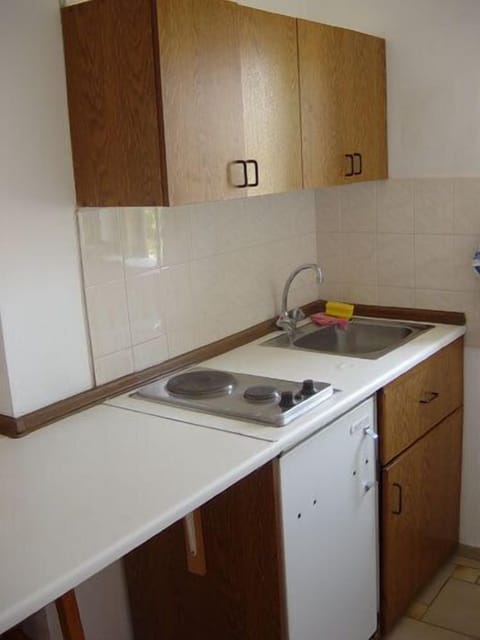 Basic Apartment, 2 Bedrooms | Private kitchenette | Fridge, stovetop, coffee/tea maker, cookware/dishes/utensils