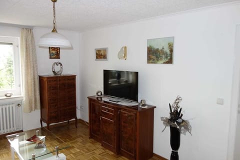 Comfort Condo, 1 Bedroom, Accessible, Valley View (Werner) | Living room | TV