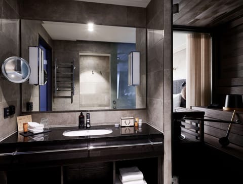 Premium bedding, memory foam beds, minibar, in-room safe