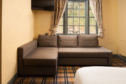 Family Room (for 3 with either single or sofa bed) | Desk, iron/ironing board, free WiFi, bed sheets