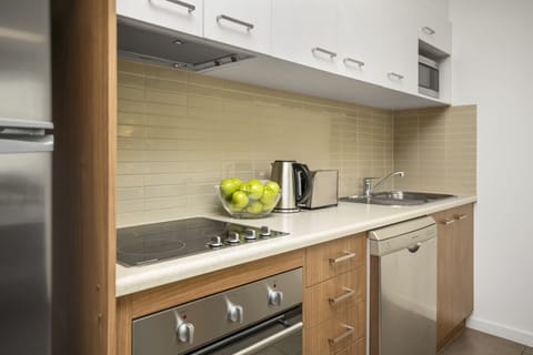 Apartment, 1 Bedroom | Private kitchenette | Microwave, stovetop, coffee/tea maker, electric kettle