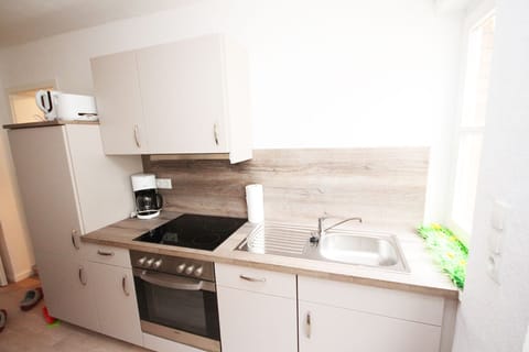 Apartment (Altstadt) | Private kitchen | Fridge, oven, stovetop, dishwasher