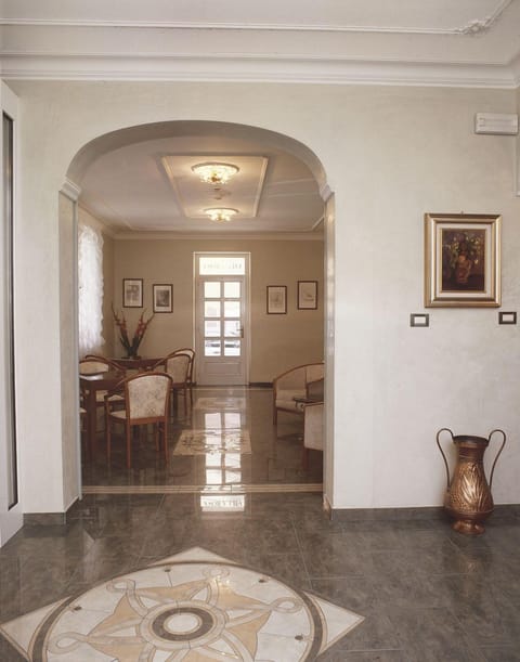 Interior entrance