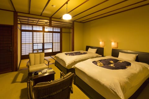 XXXWestern Style Room For 2 People with Private Partially Open-air Bath | In-room safe, free WiFi