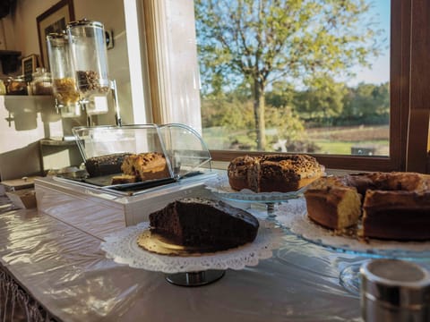 Daily buffet breakfast (EUR 10 per person)