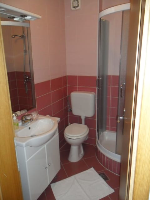 Double Room | Bathroom | Shower, free toiletries, hair dryer, towels