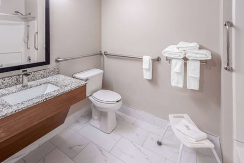 Room, 1 Queen Bed, Accessible, Non Smoking | Accessible bathroom