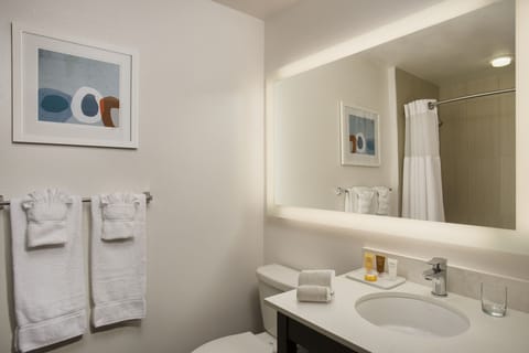 Studio Suite | Bathroom | Free toiletries, hair dryer, bathrobes, slippers