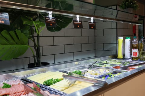 Daily buffet breakfast (EUR 11.90 per person)