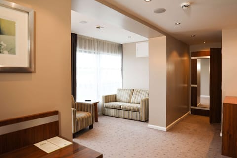 Suite, 1 King Bed | Living area | LCD TV