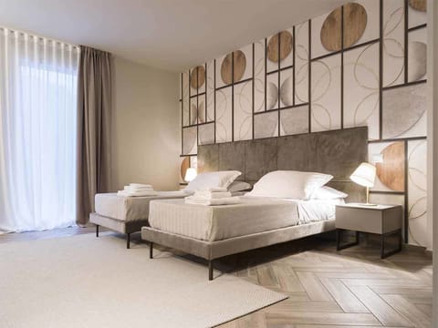 Superior Double Room, 2 Queen Beds, Accessible | In-room safe, individually decorated, individually furnished, desk