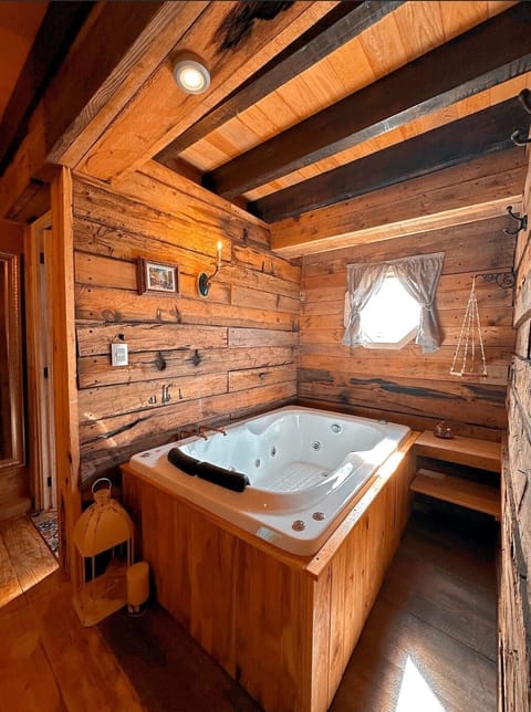 Family Cabin | Bathroom | Shower, hydromassage showerhead, free toiletries, hair dryer