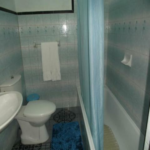 Double Room, 1 Queen Bed, Non Smoking | Bathroom | Shower, free toiletries, hair dryer, towels