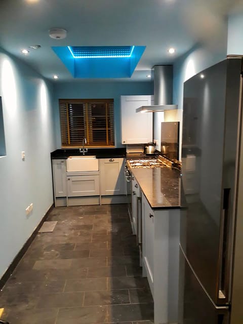 Premium Cottage, Multiple Beds, Non Smoking | Private kitchen | Full-size fridge, microwave, oven, stovetop