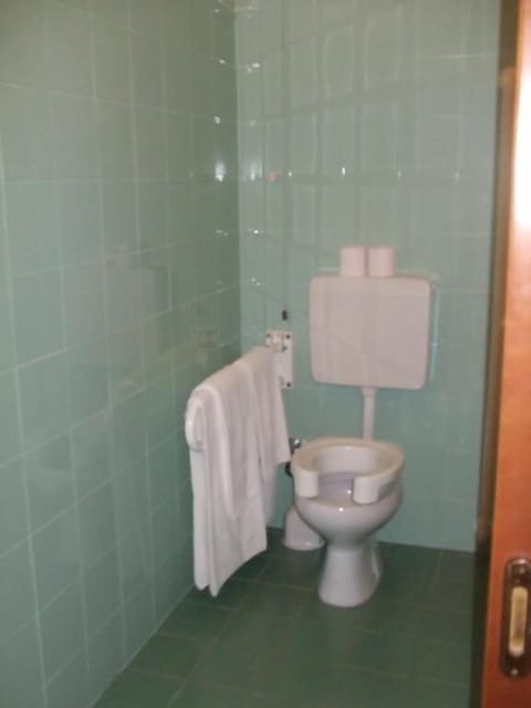 Shower, free toiletries, hair dryer, bidet