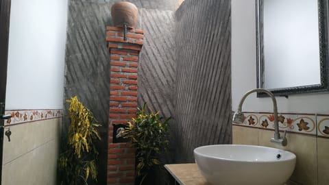 Superior Double or Twin Room, Garden View | Bathroom shower