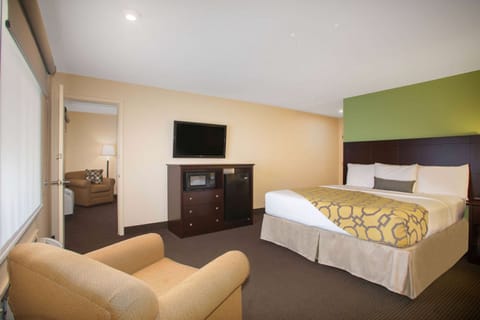 Deluxe Suite, 1 Bedroom, Non Smoking | In-room safe, desk, blackout drapes, soundproofing