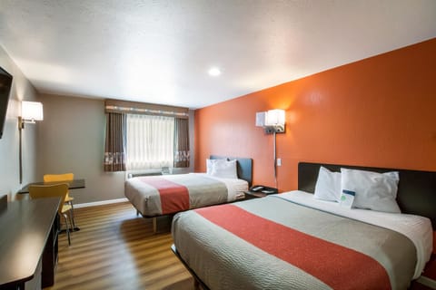 Deluxe Room, 2 Queen Beds, Non Smoking, Refrigerator & Microwave | Free WiFi