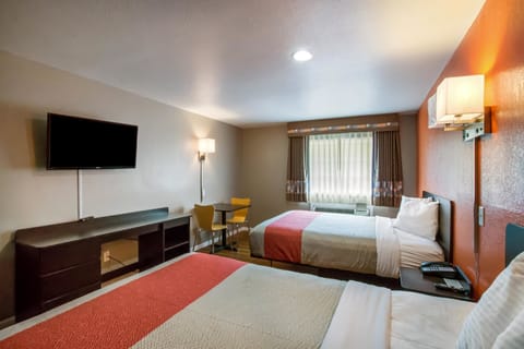 Deluxe Room, 2 Queen Beds, Non Smoking, Refrigerator & Microwave | Free WiFi