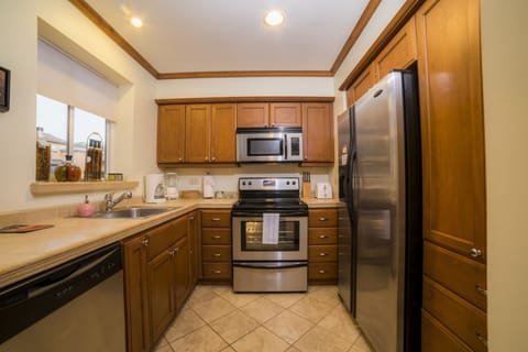 Condo, 1 King Bed (Los Suenos Resort Veranda 5A) | Private kitchen | Full-size fridge, microwave, oven, stovetop