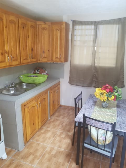 Basic Single Room, 1 Queen Bed, Non Smoking | Private kitchen | Fridge, oven, stovetop