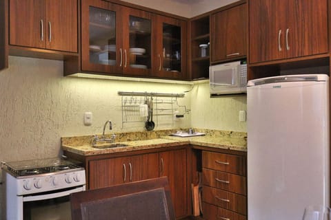 Apartment | Private kitchen | Full-size fridge, microwave, oven, stovetop