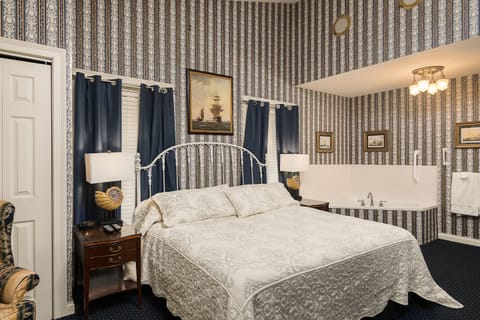 The Admiral King Suite | Individually decorated, individually furnished, iron/ironing board