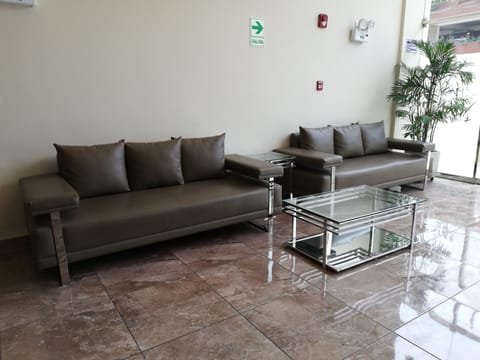 Lobby sitting area