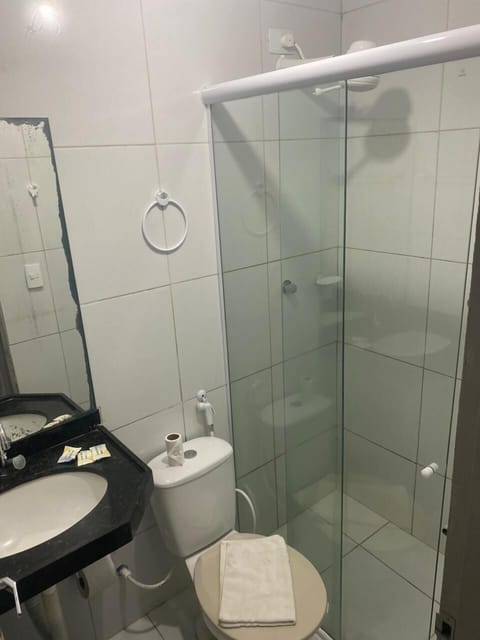 Standard Quadruple Room | Bathroom | Shower, free toiletries, towels, soap