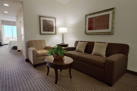 Junior Suite, Accessible | Living area | 50-inch LCD TV with cable channels, TV