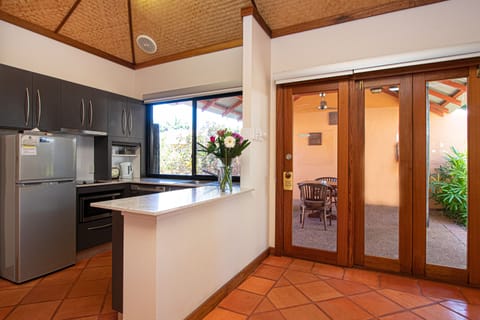 Studio | Private kitchen | Full-size fridge, microwave, stovetop, coffee/tea maker