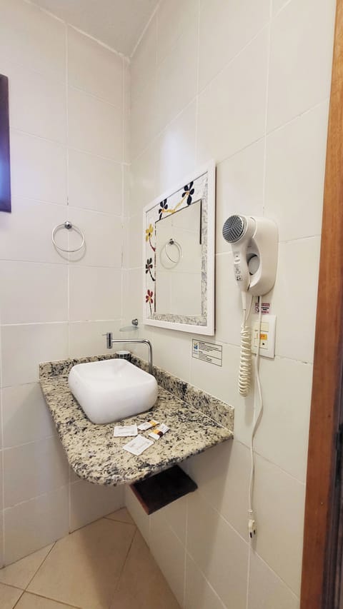 Superior Room, Patio | Bathroom | Shower, hair dryer, towels