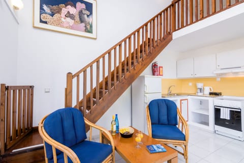 Duplex, 1 Bedroom, Mezzanine (Type C) | Living area | Flat-screen TV