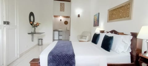 Doble Deluxe con Vista | Minibar, in-room safe, individually decorated, individually furnished