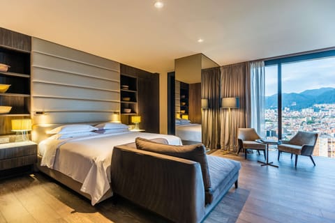 Superior Suite, 1 Bedroom | Premium bedding, in-room safe, desk, laptop workspace