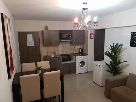 Superior Apartment, 2 Bedrooms | Private kitchen | Full-size fridge, stovetop, coffee/tea maker, electric kettle