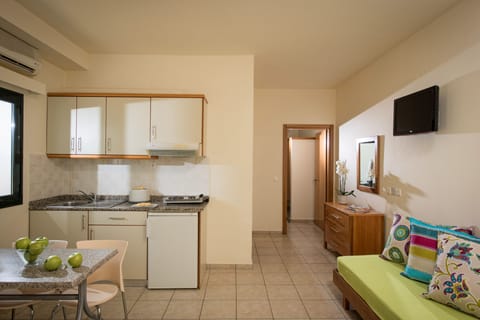 Superior Apartment (4 people) | Private kitchen | Fridge, coffee/tea maker, electric kettle, cookware/dishes/utensils