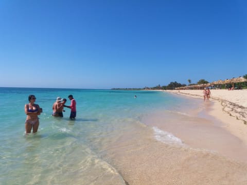 Beach shuttle, beach towels