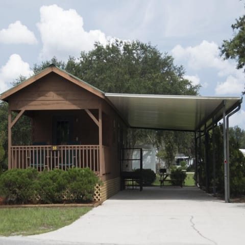 Cabin, 1 Bedroom (Cabin 55) | Iron/ironing board, bed sheets