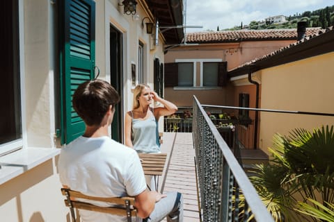 Deluxe Apartment, kitchen, terrace | Balcony