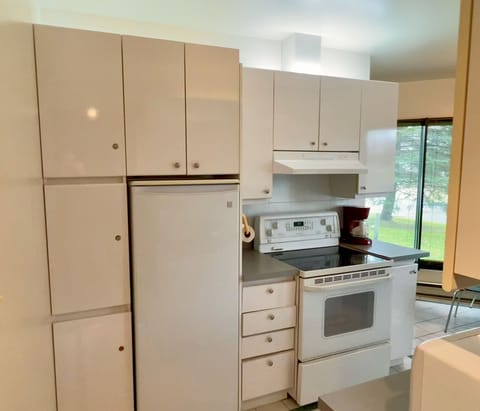 Condo, 2 Bedrooms, Kitchen | Private kitchen | Fridge, microwave, stovetop, dishwasher